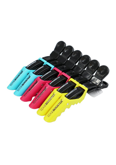 SF Edge Booster Crocodile Hair Clip (Red.Pink.Purple /6pc) - pk, Sareya Beauty Supply store in calgary Alberta Canada